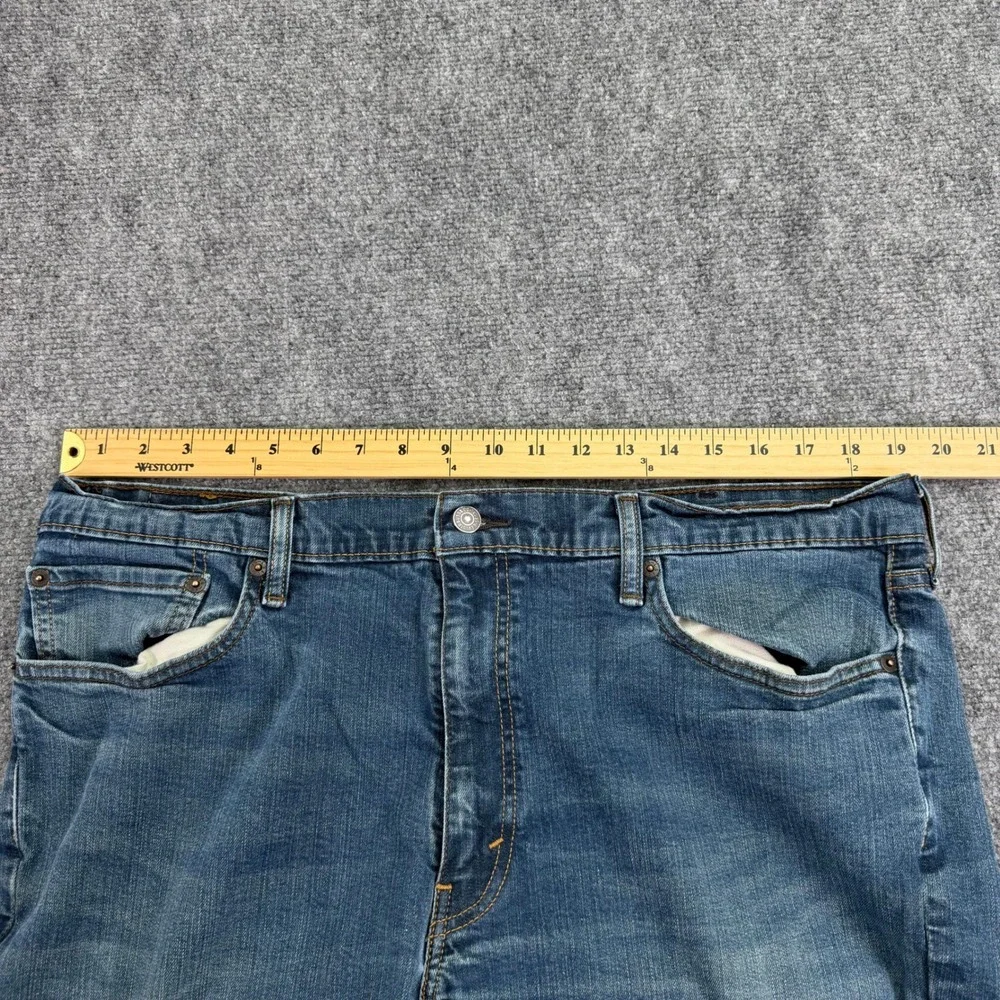 Levis 541 Athletic Taper Jeans Mens 38x33 Blue Denim Medium Wash Stretch‎ Pants